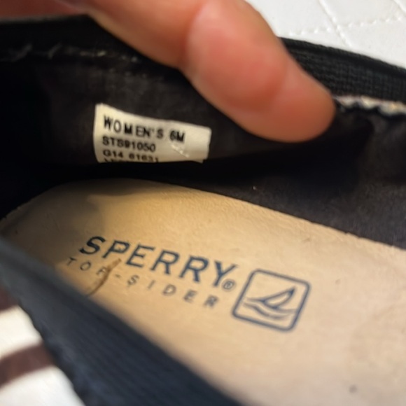 Sperry Black and White Zebra Print Flats - Picture 5 of 5